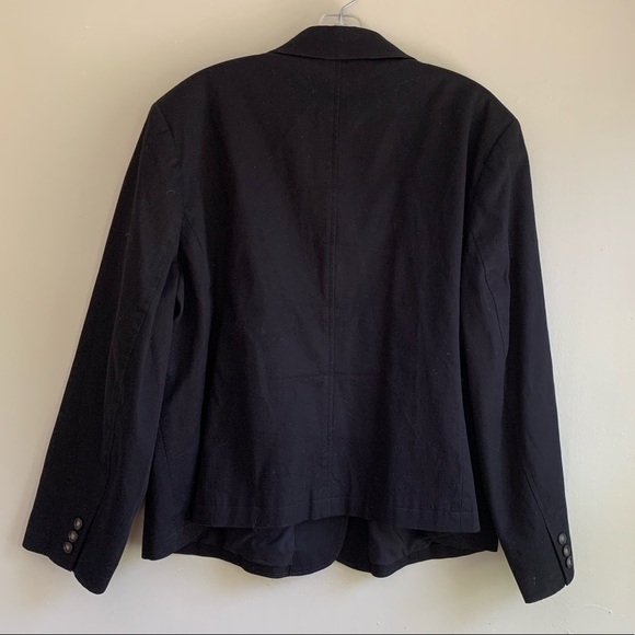 Talbots black jacket blazer size 20W - Picture 4 of 11